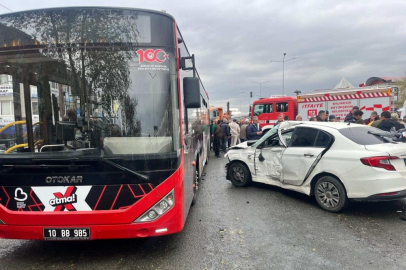 Zincirleme trafik kazası: 1 yaralı