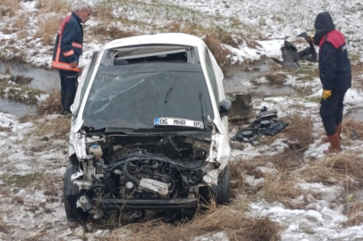 Trafik kazası: 1 yaralı