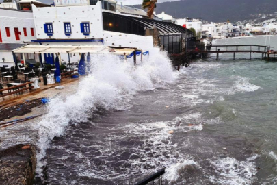 Denizlerde fırtına uyarısı