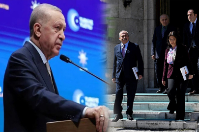 Ankara'da önemli görüşme: Erdoğan, DEM Parti heyetini kabul etti