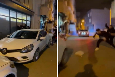 Bursa'da sözlü tartışma, boks maçına döndü