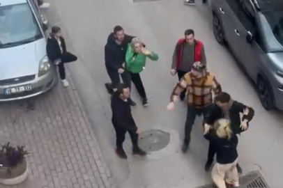 Bursa'da kadınlar birbirine girdi, mahalleli zor ayırdı