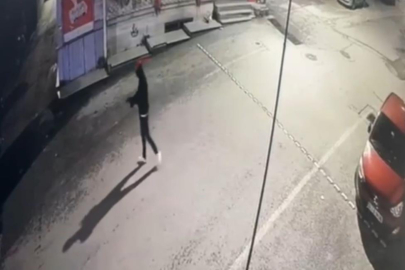 Bursa'da önce etrafı kolaçan etti sonra iş yerine kurşun yağdırdı