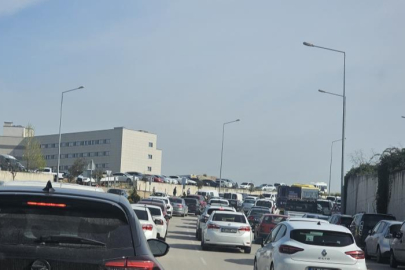 Bursa Şehir Hastanesi'nde otopark çilesi