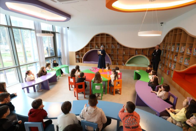 İnegöl'de "Kütüphaneler Haftası" çocuklara özel atölyelerle kutlandı