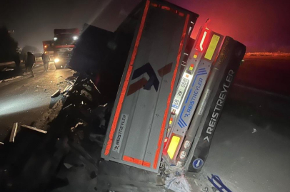 Balıkesir-Bursa yolunda tek taraflı kaza: 1 ölü