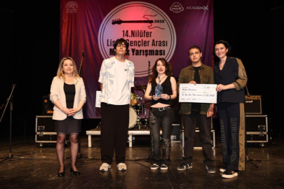 Nilüfer'de gençler müzik yeteneklerini sergiledi