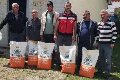 Çiftçilere yüzde 75 hibeli tohum dağıtıldı