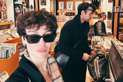 Birce Akalay ile Hakan Kurtaş Amsterdam'da aşka geldi