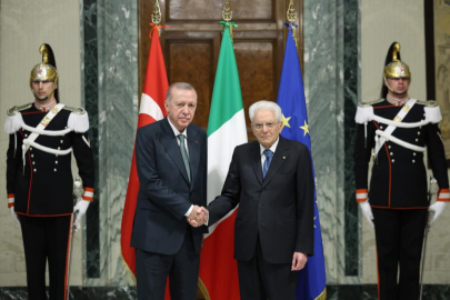 Cumhurbaşkanı Erdoğan, İtalya Cumhurbaşkanı Mattarella ile görüştü
