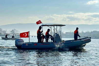 Bursa’da Uluabat Gölü’nde büyük operasyon