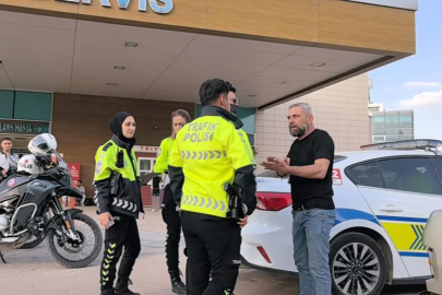 Bursa'da alkollü sürücü ile polis arasında ilginç diyalog