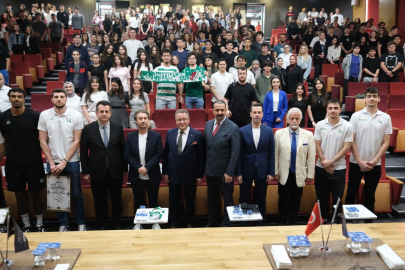 Bursaspor Basketbol Başkanı Sezgin Mudanya Üniversitesi’nde