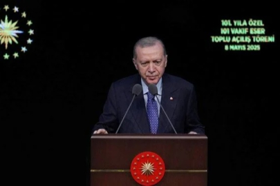 Erdoğan: Vakıflar, gençlerin yuva kurmasına destek olmalı