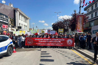 Uluslararası Aile Günü 81 ilde "Aile Yılı Yürüyüşü" ile kutlandı