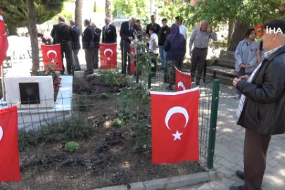 Bursa’da şehidine vefa: Öğrencilerden duygulandıran anma töreni