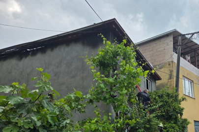 Bursa'da elektrik tesisatından başlayan alevler evi küle çevirdi