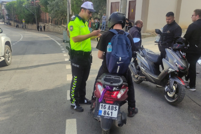 Bursa'da 10 bin motosiklet denetlendi: 9 milyon ceza kesildi