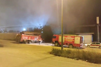 Bursa'da fabrika yangını