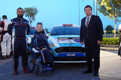 Ralli pistlerinin güçlü kadını: Bursa'da üçüncü oldu