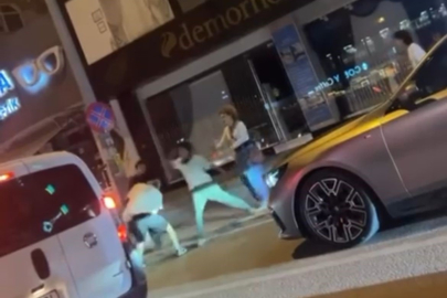 Bursa’da yumruk yumruğa kavga: Boks maçını aratmadı