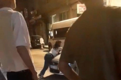 Bursa’da sokak ortasında film gibi olay