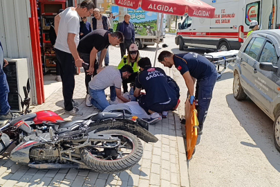 Bursa'da korkutan kaza kamerada: Yardıma koşanlar gölge oldu