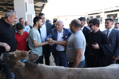 Bozbey’den kurbanlık pazarı ziyareti: Atıkları doğaya atmayın