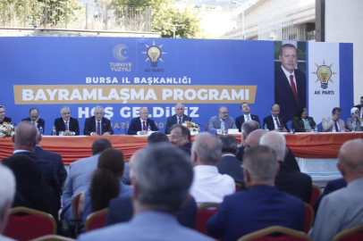AK Parti Bursa teşkilatı bayramlaştı