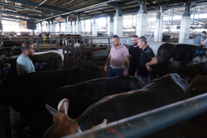 İnegöl Modern Hayvan Pazarı beşinci kez bayram sevinci yaşattı