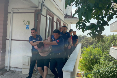 4 aylık bebeğini rehin aldı, polis operasyonla kurtardı