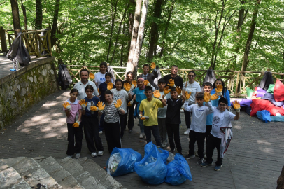 Yıldırım'da anlamlı etkinlik: Doğada okuma ve temizlik buluşması