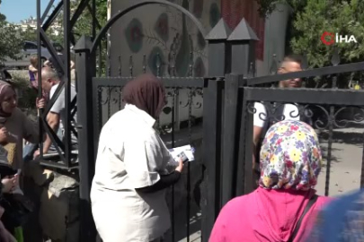 Bursa'da yarım saat önce geldi, sınava giremedi