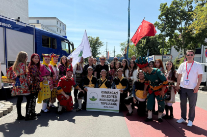 Almanya’daki Hessentag 2025 Festivali’nde Osmangazi rüzgarı