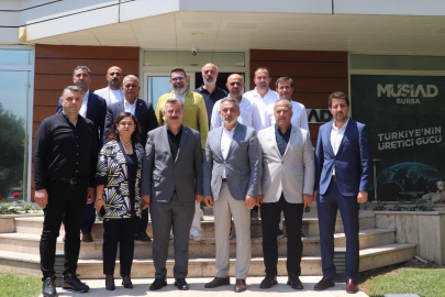 Anahtar Parti Bursa'dan MÜSİAD'a ziyaret!