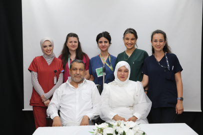 Bursa'da tedavi gördüğü hastanede ikinci baharını yaşadı