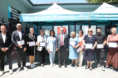 Nilüfer’de Olgun Gençlik Lokali kursiyerlerinden yıl sonu şöleni