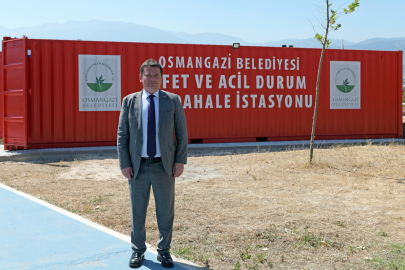 Osmangazi'den öncü adım: Afetlere yerinde müdahale dönemi