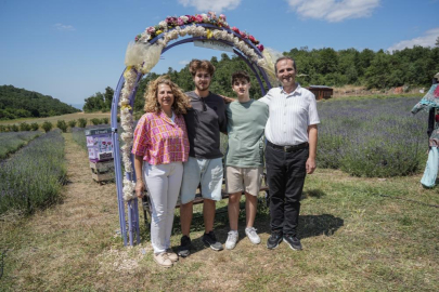Bursa'da doktorun tıbbi aromatik bahçesine yoğun ilgi