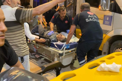 Bursa'da kalp krizi geçiren vatandaşı otobüs şoförü hastaneye yetiştirdi