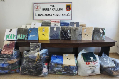 Bursa'da kaçak kıyafet operasyonu: 2 milyon TL değerinde malzeme ele geçirildi
