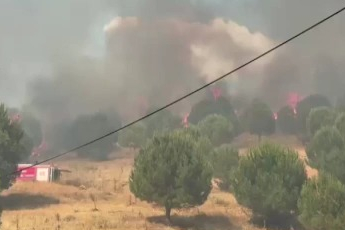 Bursa'da orman yangını paniği: Tahliye uyarısı yapıldı