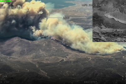 İzmir'de yangınla mücadele sürüyor