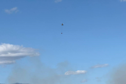 Kozan'daki orman yangını sürüyor, ekipler müdahale ediyor