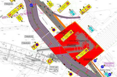 Bursa’da raylı sistem çalışması: Sürücülere hız ve trafik uyarısı