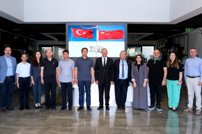Çinli heyetten Mersin OSB'ye övgü
