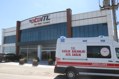 Fabrika tavanı çöktü: Yaralılar var, çalışanlar panik içinde kaçtı