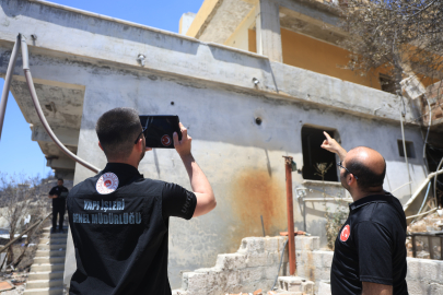 Yangında 4 bina ağır hasar aldı