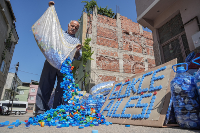 Bursa'da sessiz kahramanlık: 2 milyon kapakla gönülleri kazandı