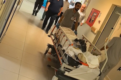 Bursa'da forklift ile motosiklet çarpıştı: Sürücü ağır yaralı